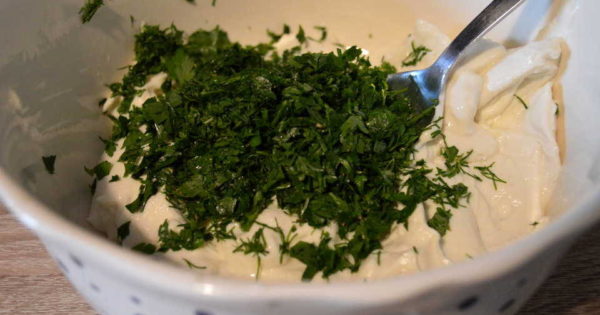 veganer Kräuterquark