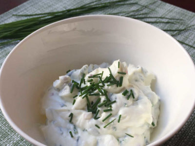 veganer Kräuterquark